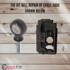 FORD Focus Gear Linkage Repair Kit * Automatic * Gearbox side * 2005-2011