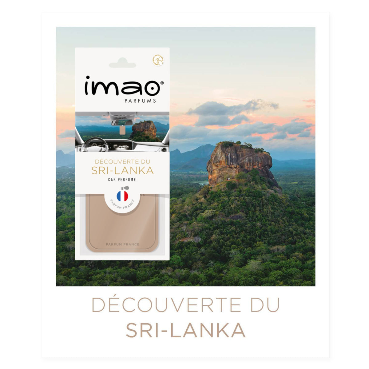 Scented Card Imao SRI-LANKA * Air Freshener * Car Fragrance - Home - Office