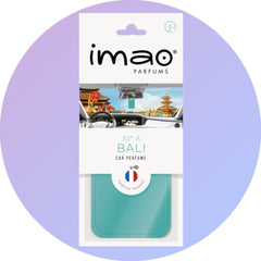 Scented Card Imao BALI * Air Freshener * Car Fragrance - Home - Office