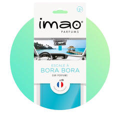 Scented Card Imao BORA BORA * Air Freshener *  Car Fragrance - Home - Office