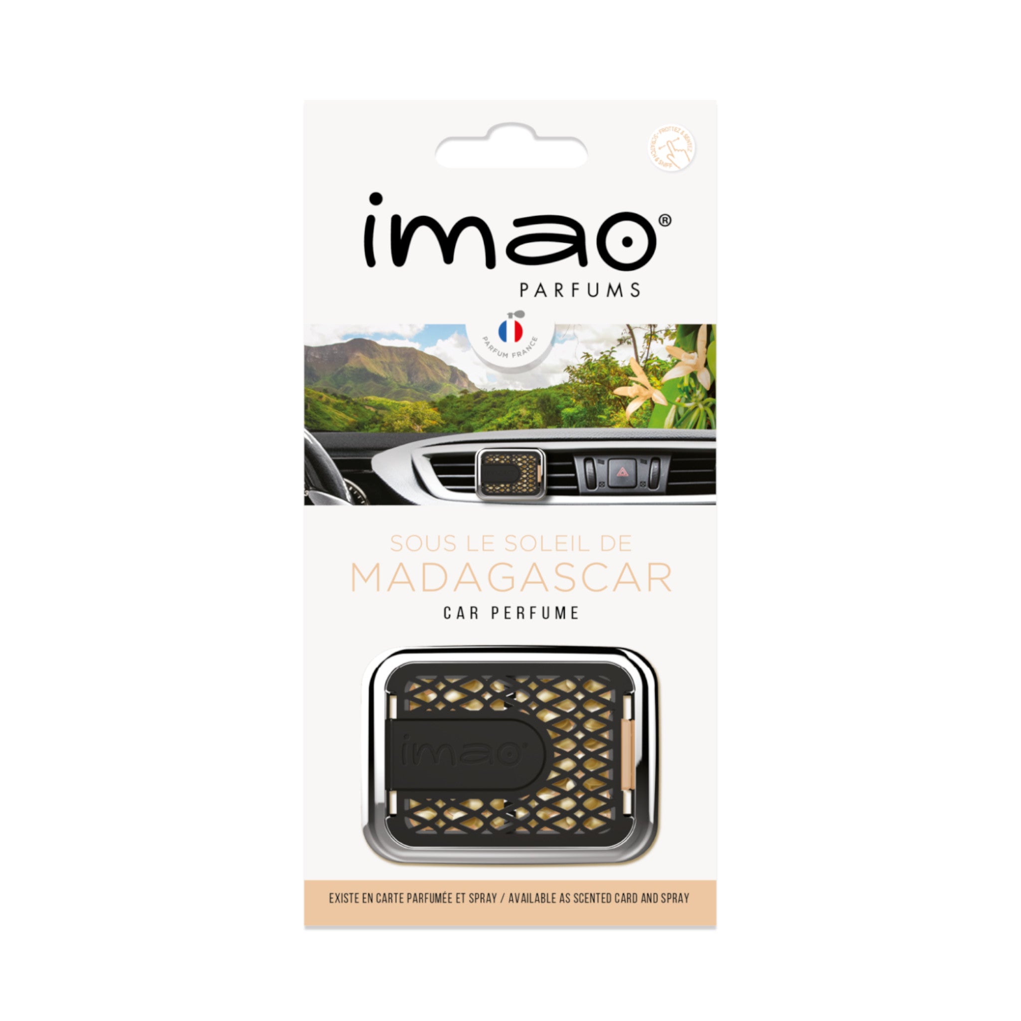 Diffuser Imao MADAGASCAR * Air Freshener * Car Fragrance