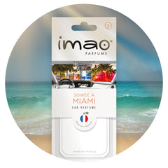 Scented Card Imao MIAMI * Air Freshener * Car Fragrance - Home - Office