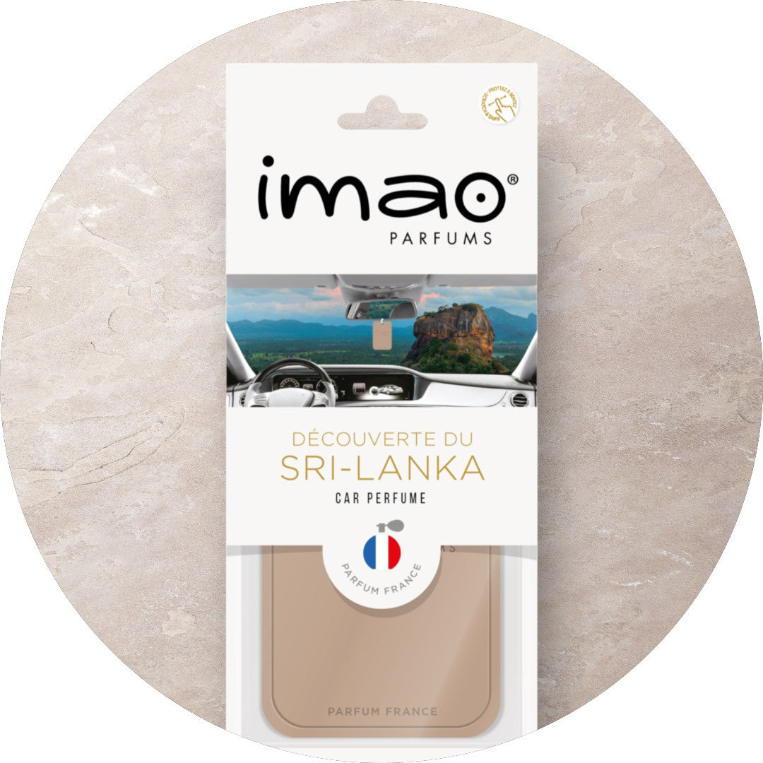 Scented Card Imao SRI-LANKA * Air Freshener * Car Fragrance - Home - Office